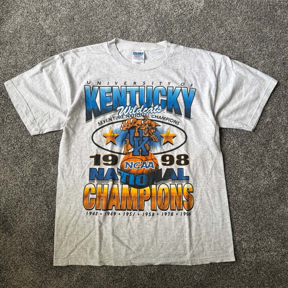 Gildan 1998 University of Kentucky Wildcats National Champions T-Shirt